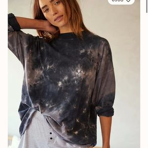 Free people tie dye shirt